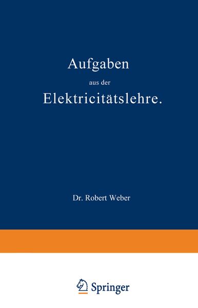 Produktbild: Aufgaben aus der Elektricit&auml;tslehre