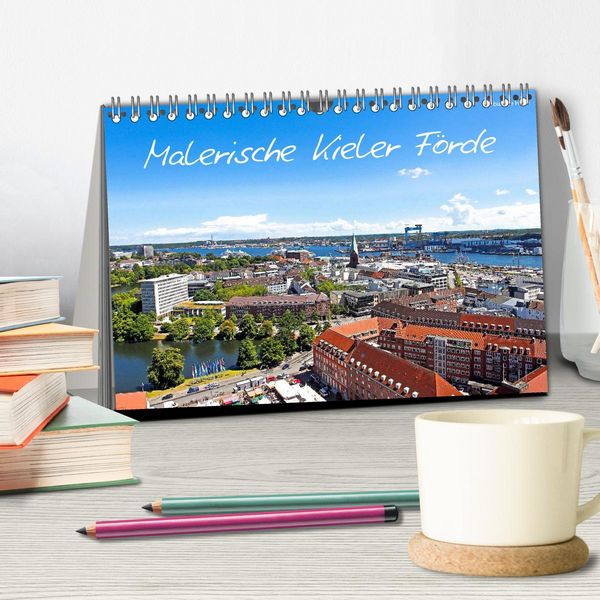 Produktbild: Malerische Kieler F&ouml;rde (Tischkalender 2026 DIN A5 quer), CALVENDO Monatskalender