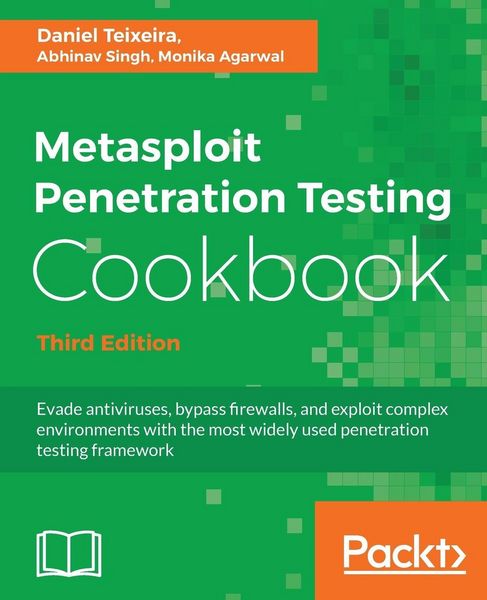 Produktbild: Metasploit Penetration Testing Cookbook - Third Edition