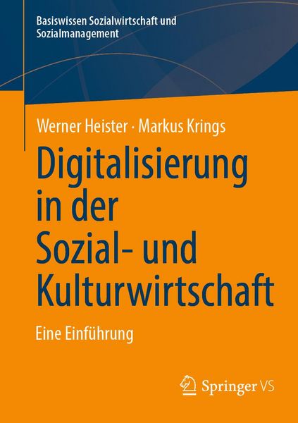 Produktbild: Digitalisierung in der Sozial- und Kulturwirtschaft