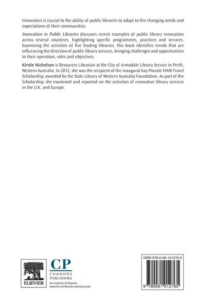 Produktbild: Innovation in Public Libraries
