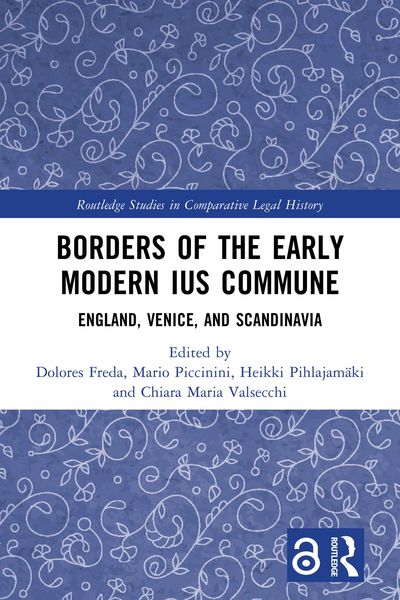 Produktbild: Borders of the Early Modern Ius Commune