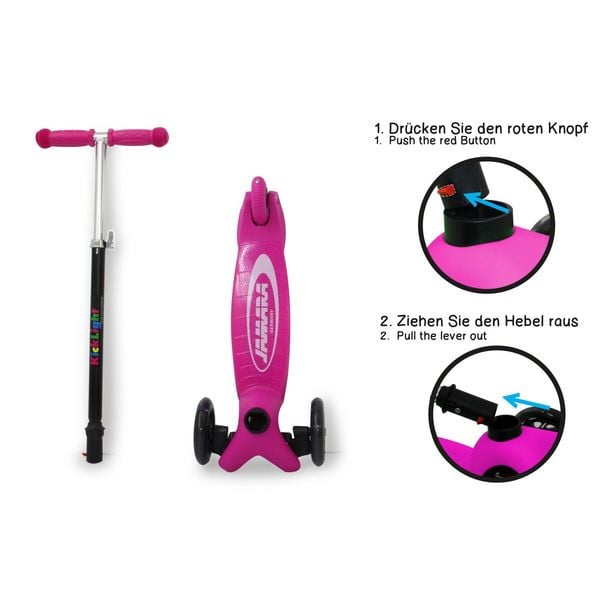Produktbild: KickLight Scooter pink