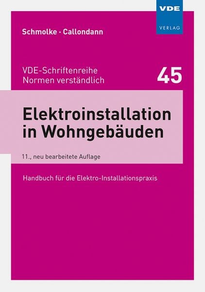 Produktbild: Elektroinstallation in Wohngeb&auml;uden