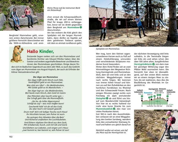 Produktbild: ROTHER Wanderbuch ErlebnisWandern mit Kindern Schwarzwald Nord