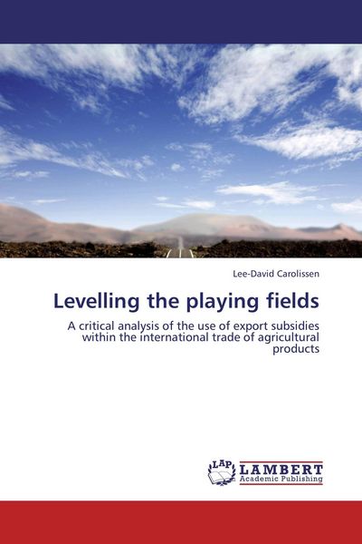 Produktbild: Levelling the playing fields