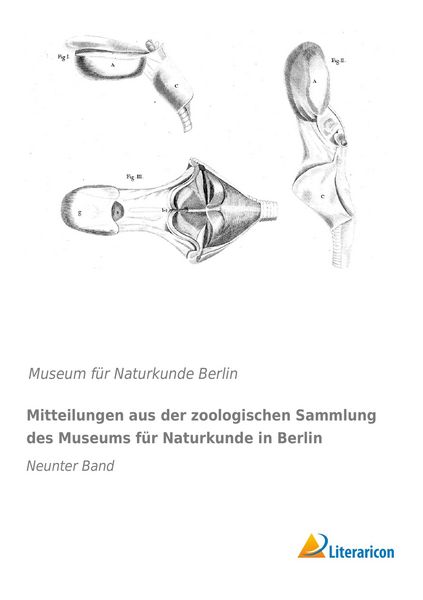 Produktbild: Mitteilungen aus der zoologischen Sammlung des Museums f&uuml;r Naturkunde in Berlin