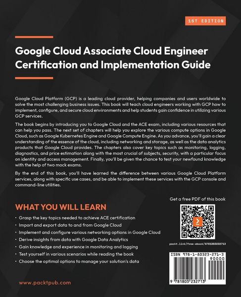 Produktbild: Google Cloud Associate Cloud Engineer Certification and Implementation Guide