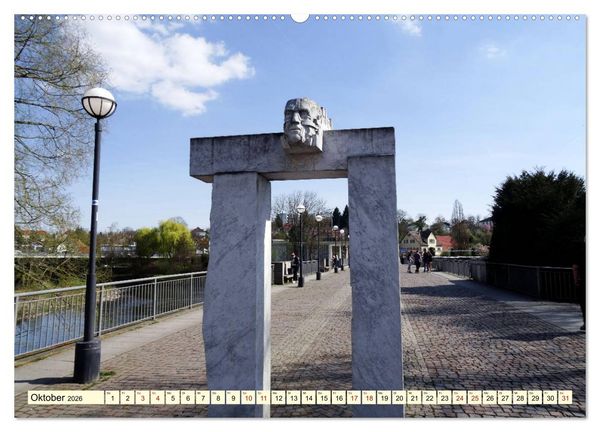 Produktbild: Unterwegs in Bietigheim-Bissingen (hochwertiger Premium Wandkalender 2026 DIN A2 quer), Kunstdruck in Hochglanz