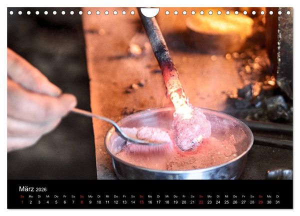 Produktbild: Alte Handwerkskunst Messerschmied (Wandkalender 2026 DIN A4 quer), CALVENDO Monatskalender