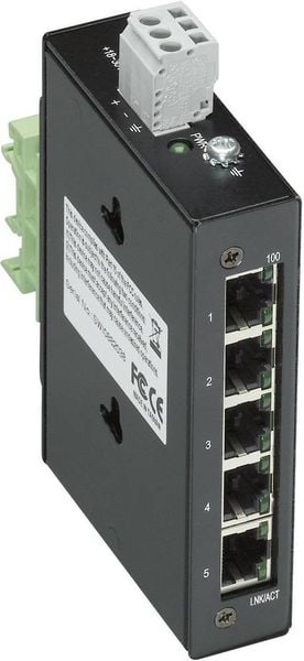 WAGO Industrieswitch unmanaged 5-PORT 100BASE-TX INDUSTR.ECO SWITCH Anzahl Ethernet Ports