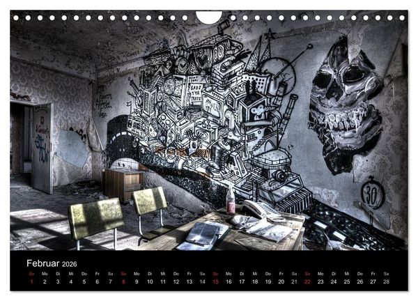 Produktbild: Verlassene Orte - Berlin - Brandenburg (Wandkalender 2026 DIN A4 quer), CALVENDO Monatskalender