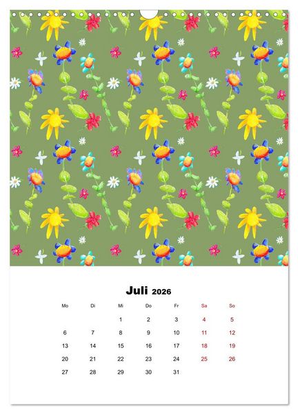 Produktbild: MUSTERMACKE (Wandkalender 2026 DIN A3 hoch), CALVENDO Monatskalender