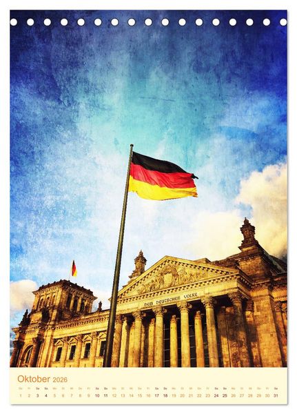Produktbild: BERLIN ultracool (Tischkalender 2026 DIN A5 hoch), CALVENDO Monatskalender