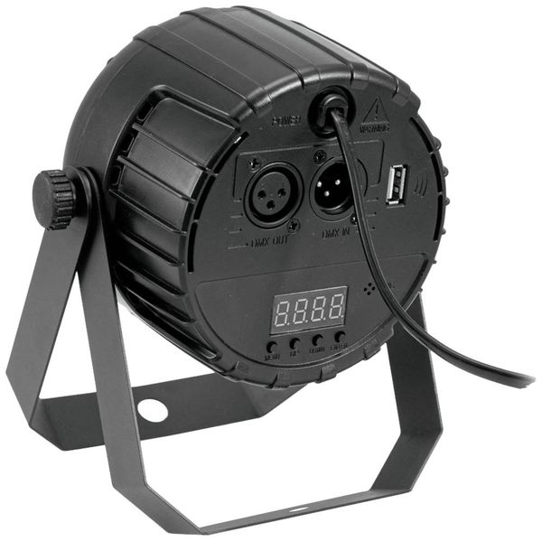 Produktbild: Eurolite PARty Spot Silent LED-PAR-Scheinwerfer Anzahl LEDs (Details): 12 5 W Schwarz