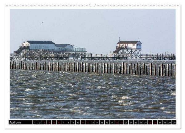 Produktbild: St. Peter-Ording - Natur pur (Wandkalender 2026 DIN A2 quer), CALVENDO Monatskalender