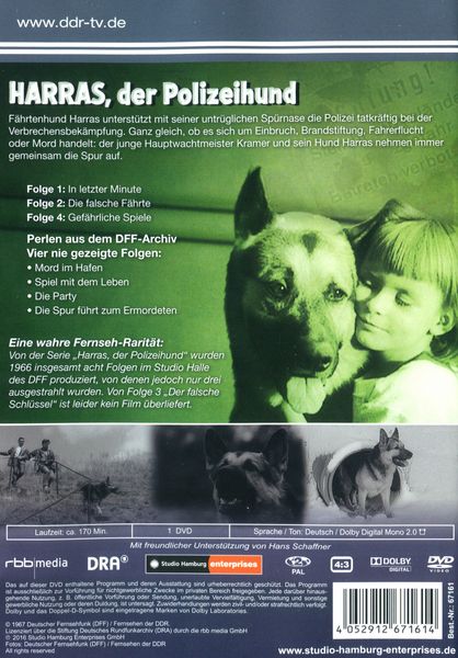 Produktbild: Harras, der Polizeihund - DDR TV-Archiv