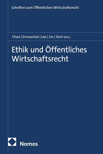 Produktbild: Ethik und &Ouml;ffentliches Wirtschaftsrecht