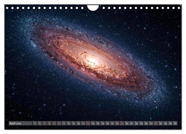 Produktbild: Fantastische Sternenwelten (Wandkalender 2026 DIN A4 quer), CALVENDO Monatskalender