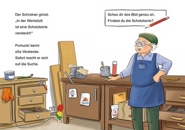 Pumuckl, Bücherhelden 1. Klasse, Pumuckl auf Schatzsuche