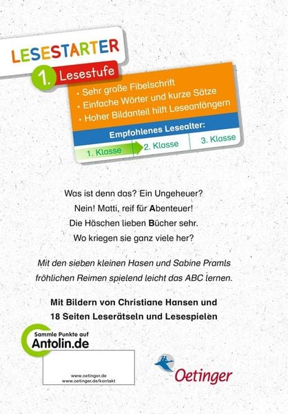 Produktbild: Wenn sieben kleine Hasen durch das ABC rasen