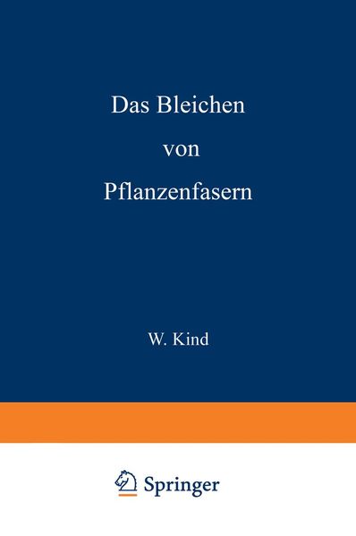 Produktbild: Das Bleichen der Pflanzenfasern