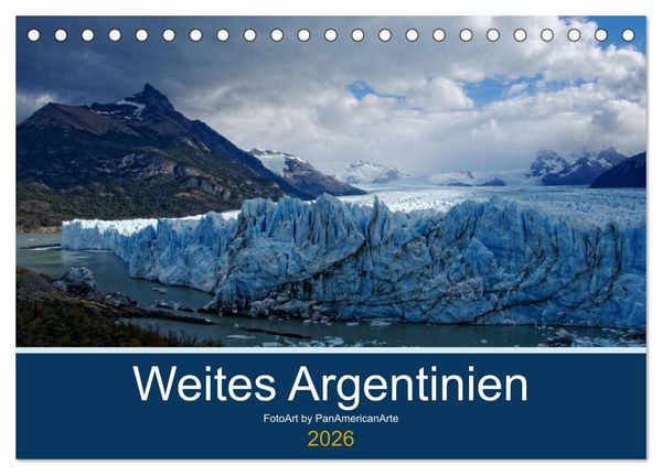 Produktbild: Weites Argentinien (Tischkalender 2026 DIN A5 quer), CALVENDO Monatskalender