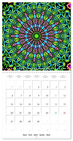 Produktbild: Invitation au voyage introspectif (Calendrier mural carr&eacute; 2026 30x30 cm) Calendrier double avec une page pour vos prises de notes