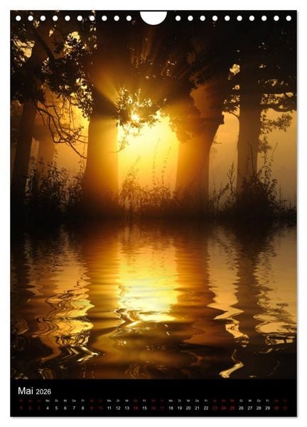 Produktbild: Mystische Stimmungen (Wandkalender 2026 DIN A4 hoch), CALVENDO Monatskalender
