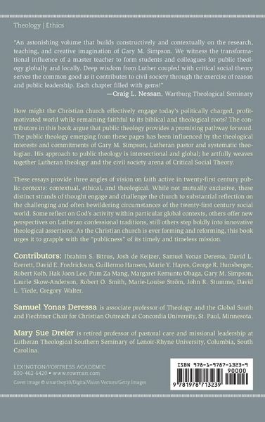 Produktbild: Theology and Ethics for the Public Church