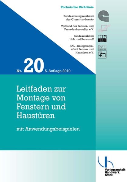 Produktbild: Leitfaden zur Montage von Fenstern und Haust&uuml;ren