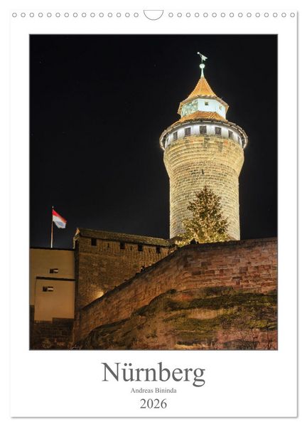 Produktbild: N&uuml;rnberg (Wandkalender 2026 DIN A3 hoch), CALVENDO Monatskalender