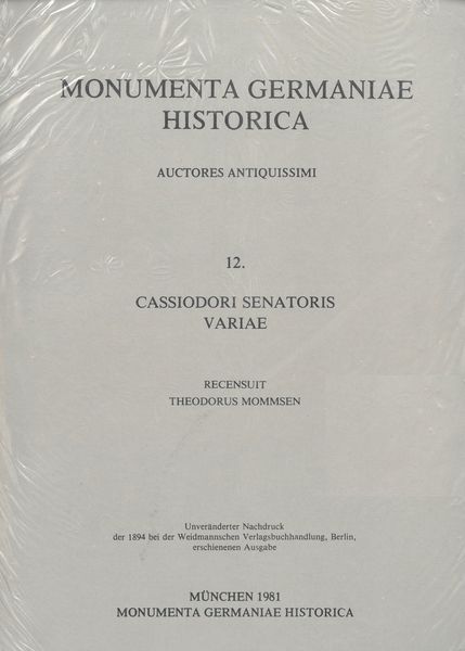 Cassiodori Senatoris Variae, Taschenbuch von , Harrassowitz, 978-3-447-17398-8