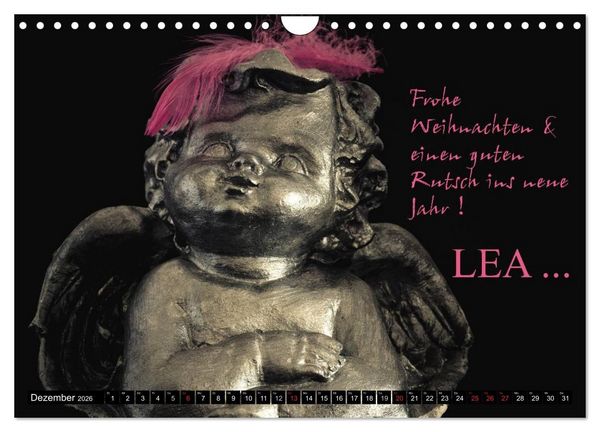 Produktbild: Nur f&uuml;r LEA (Wandkalender 2026 DIN A4 quer), CALVENDO Monatskalender