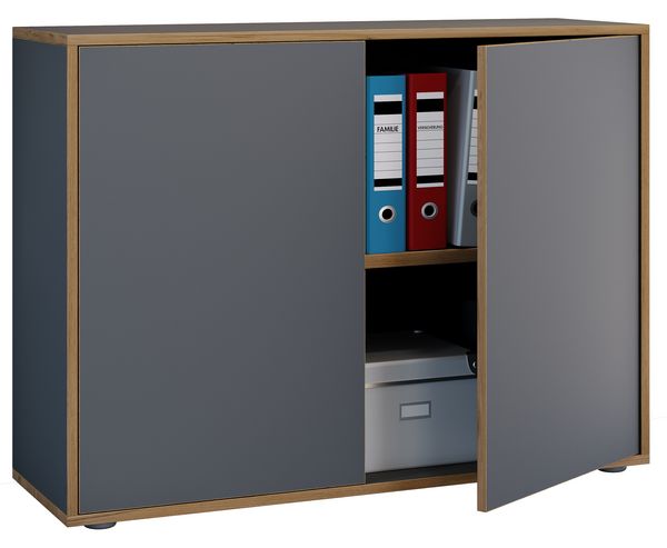 Produktbild: B&uuml;roschrank Aktenschrank Sideboard Salia 2fach