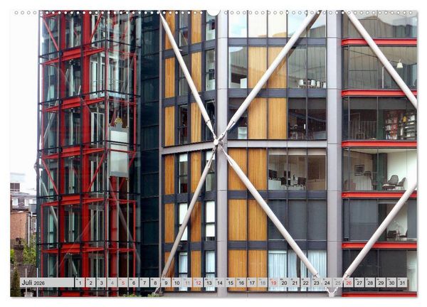Produktbild: London cool - modern + traditionell (hochwertiger Premium Wandkalender 2026 DIN A2 quer), Kunstdruck in Hochglanz