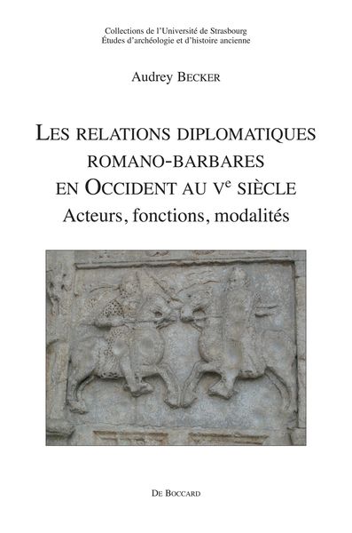 Produktbild: Les relations diplomatiques romano-barbares en Occident au Ve siecle