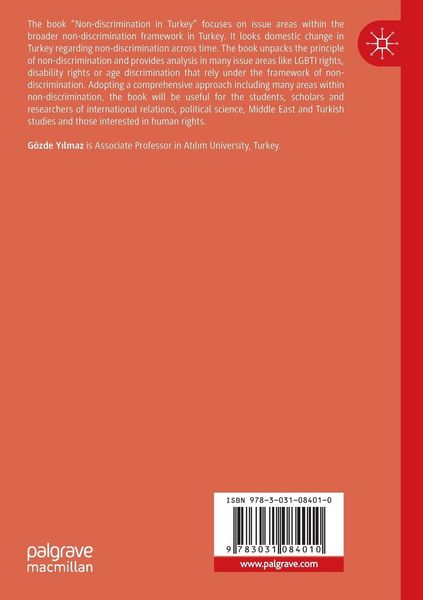 Produktbild: Non-Discrimination in Turkey