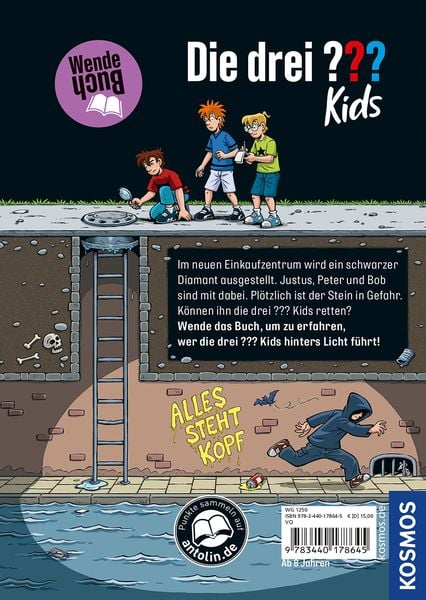 Produktbild: Die drei ??? Kids Der schwarze Diamant