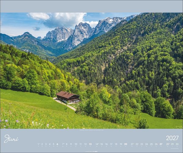 Produktbild: Alpen im Licht Kalender 2027
