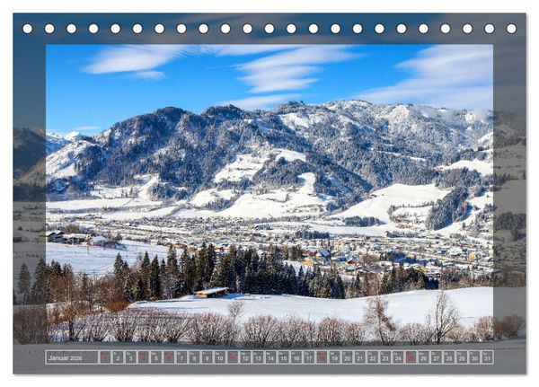 Produktbild: St.Johann im Pongau (Tischkalender 2026 DIN A5 quer), CALVENDO Monatskalender