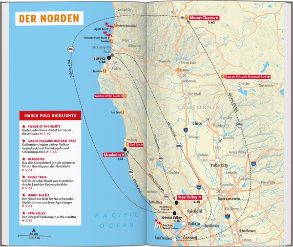 Produktbild: MARCO POLO Reisef&uuml;hrer Kalifornien