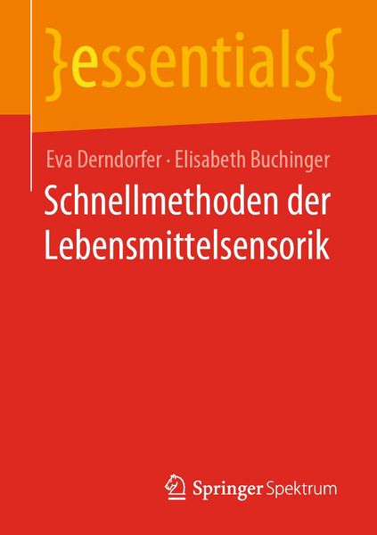 Produktbild: Schnellmethoden der Lebensmittelsensorik