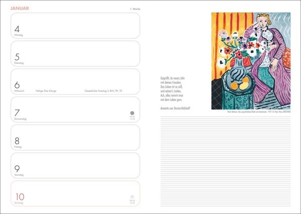 Produktbild: Lady Tagebuch A5 2027