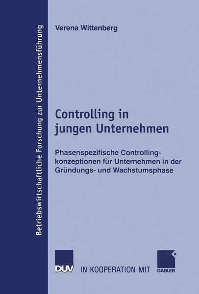 Produktbild: Controlling in jungen Unternehmen