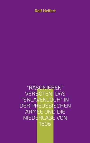 Produktbild: "R&auml;sonieren" verboten!