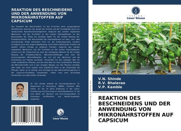 Produktbild: Reaktion des Beschneidens und der Anwendung von Mikron&auml;hrstoffen Auf Capsicum