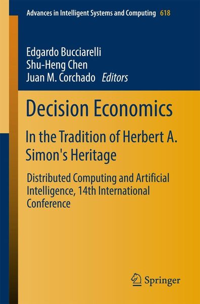 Produktbild: Decision Economics: In the Tradition of Herbert A. Simon's Heritage