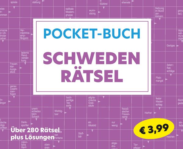 Produktbild: Pocket-Buch Schwedenr&auml;tsel Band 4