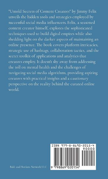 Produktbild: Untold Secrets of Content Creators